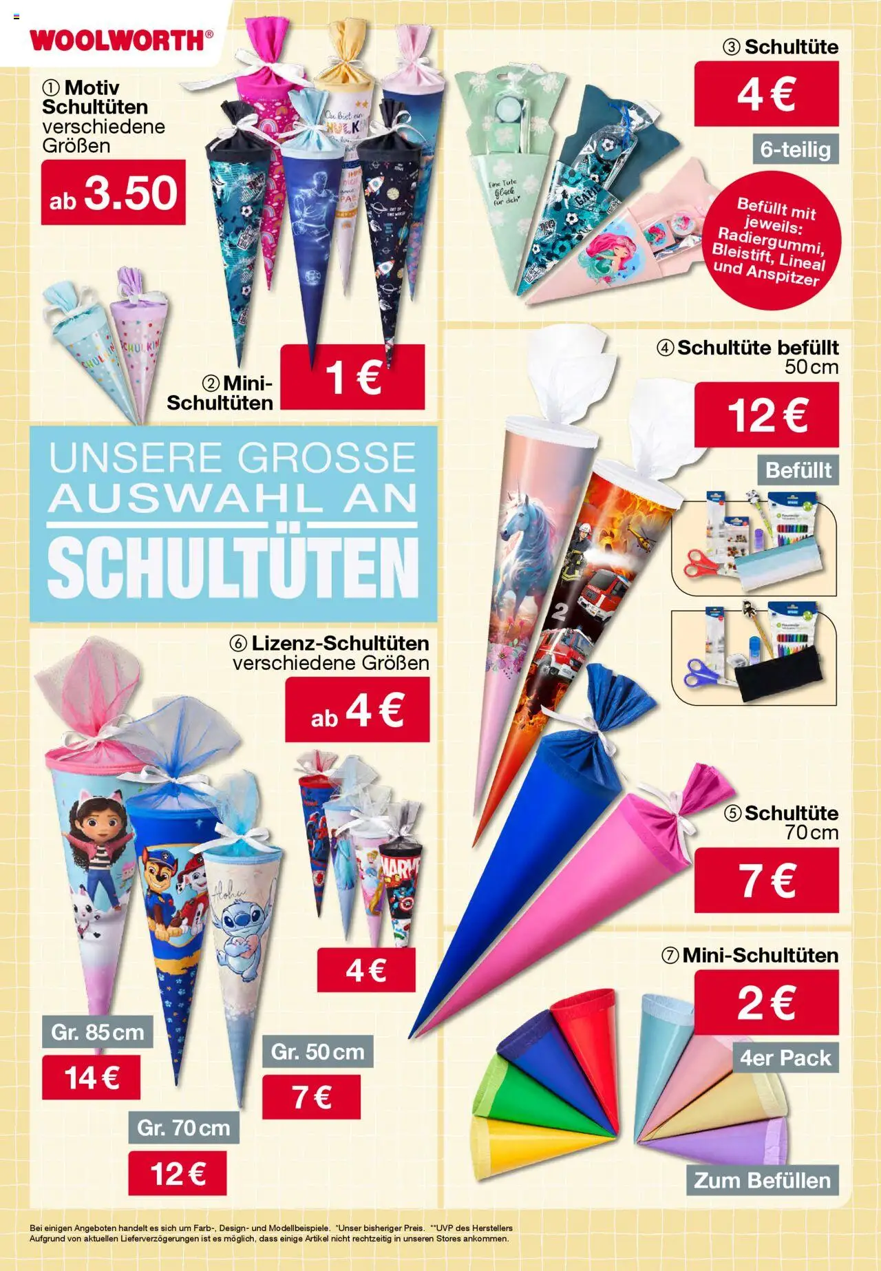 Woolworth Alles für den Schulstart gültig ab 22.08.2025 | Seite: 4