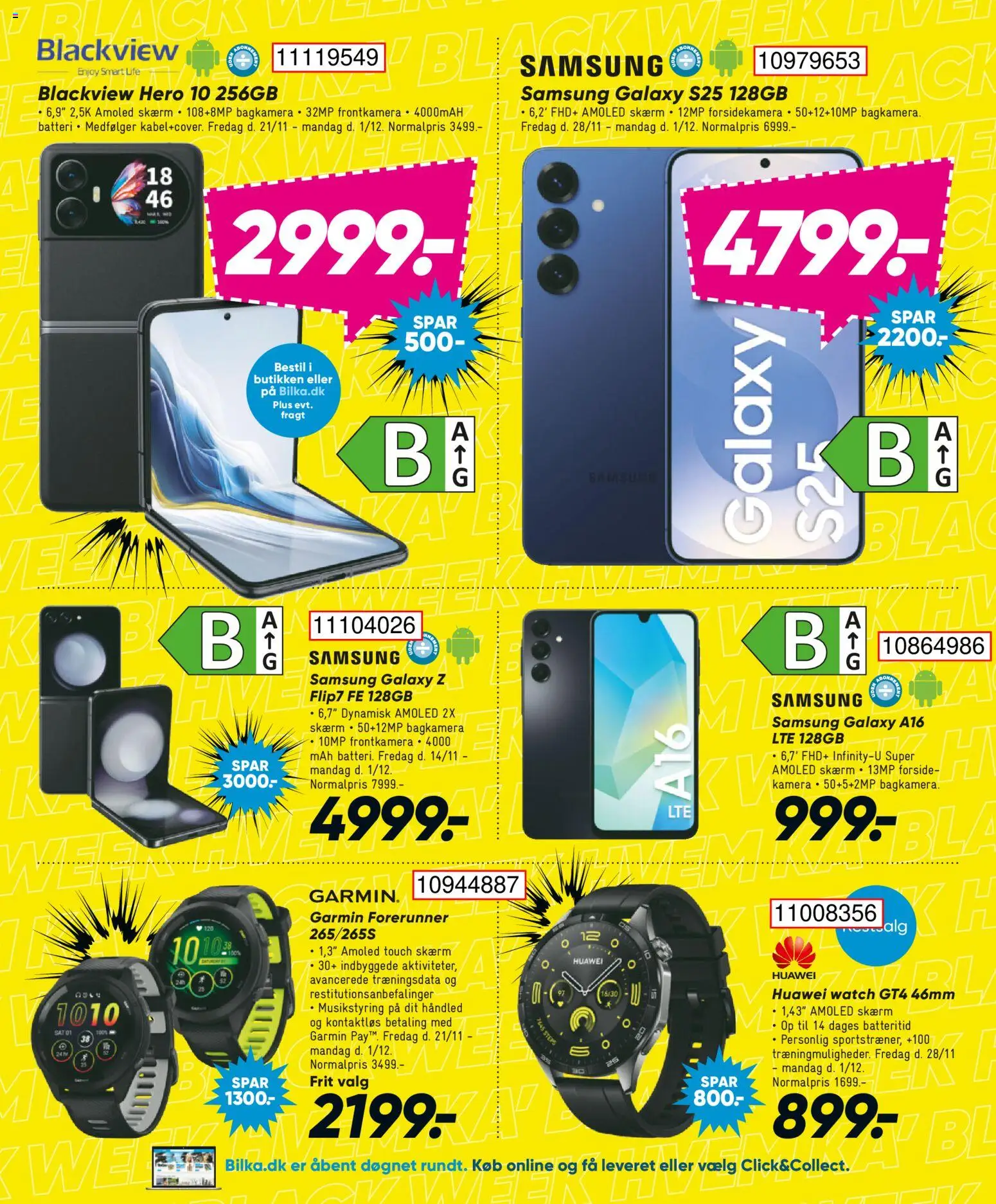 Bilka tilbudsavis – gyldig fra 28.11.2025 | Side: 31 | Produkter: Skærm, Batteri, Kamera