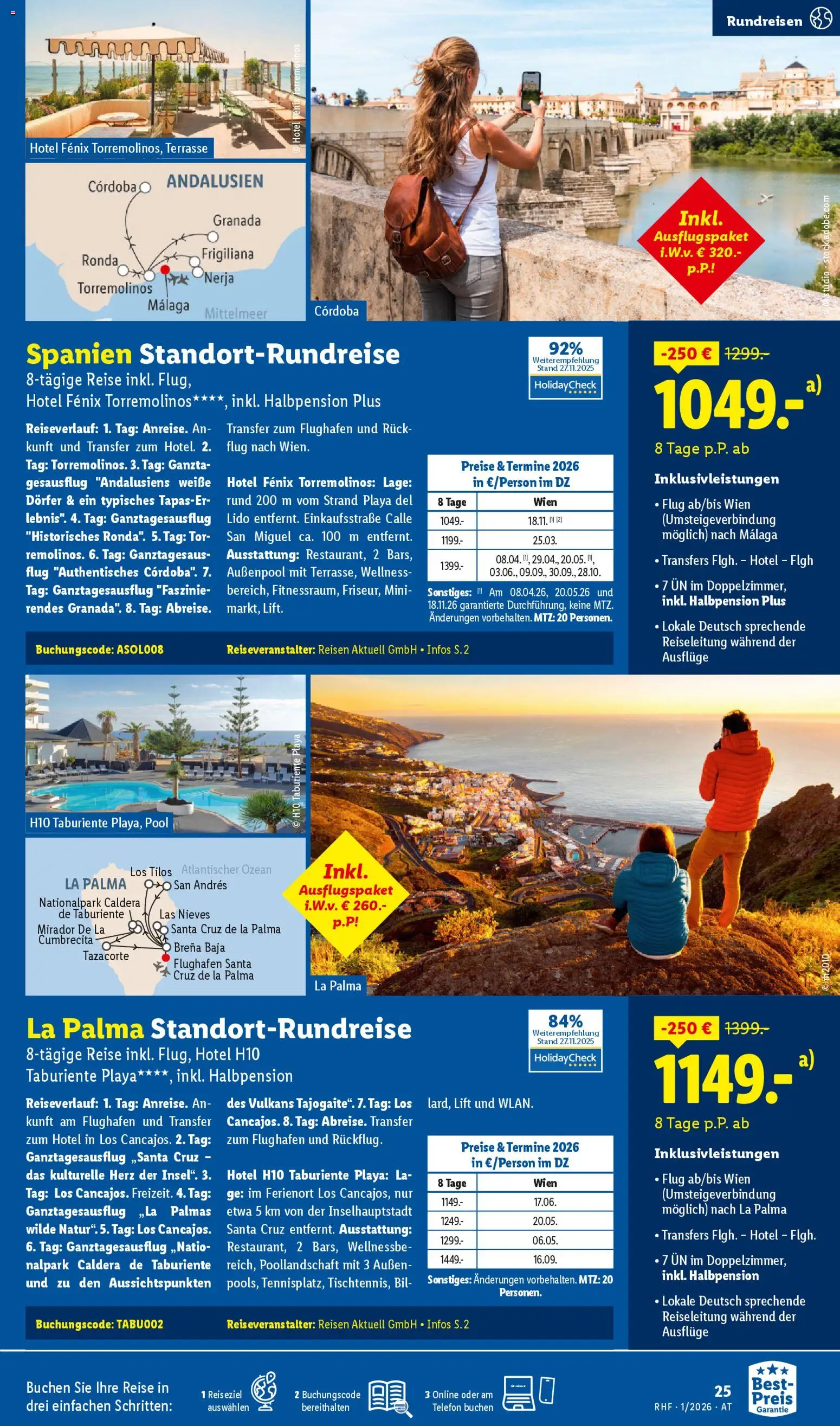 Lidl Jänner Reise - Highlights gültig ab 29.12.2025 | Seite: 25 | Produkte: Telefon