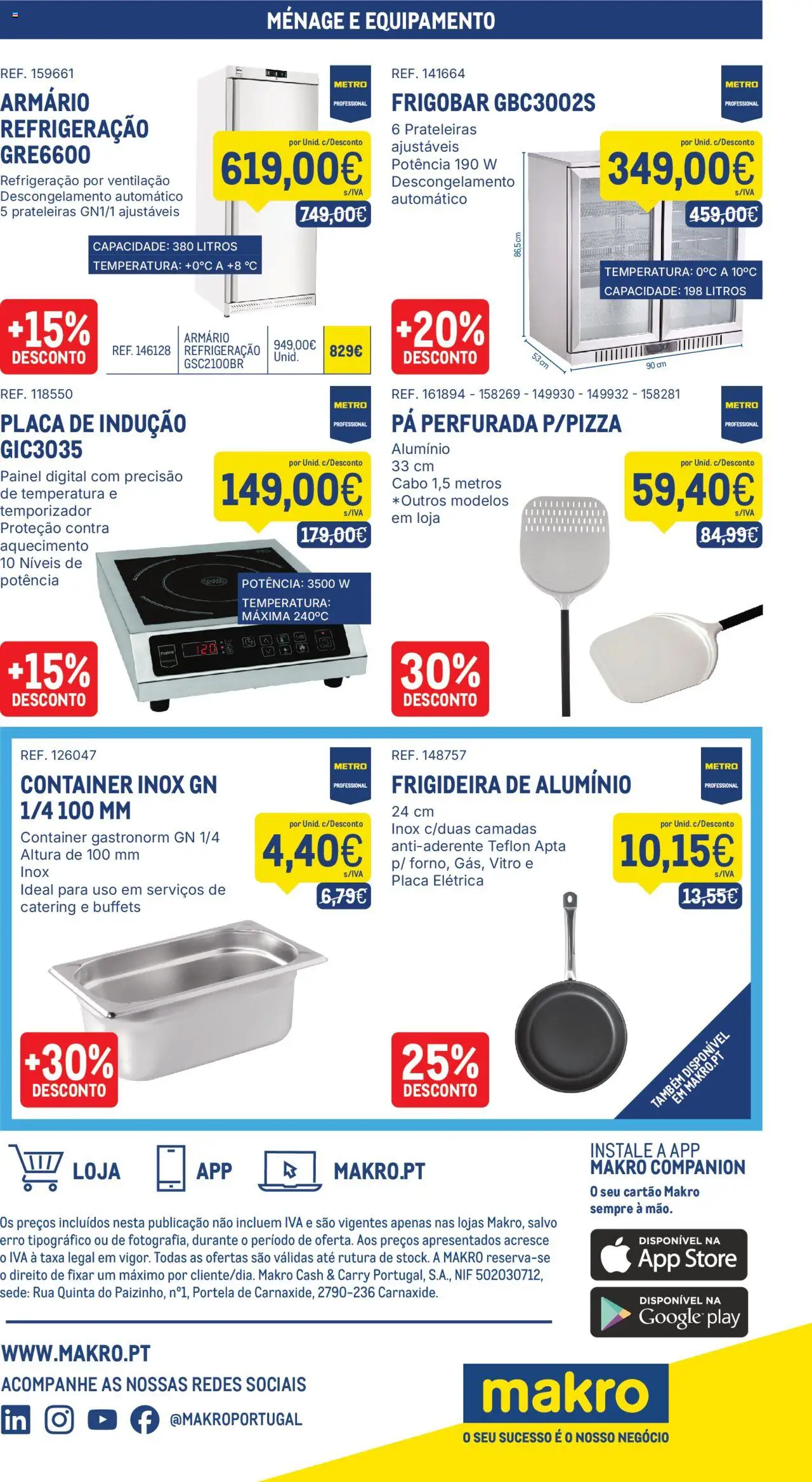 Makro folheto │ válido de 07.10.2025 | Página: 17 | Produtos: Cabo, Armário, Frigideira, Pá