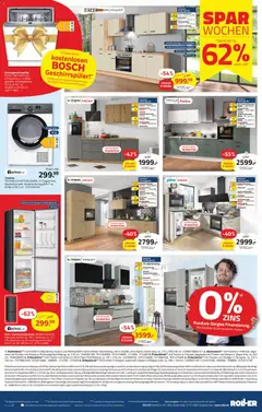 Roller Prospekt 	 ab 08.03.2026 gültig | Seite: 2 | Produkte: Geschirrspüler, Einbauküche, Backofen, Kühlgefrierkombination