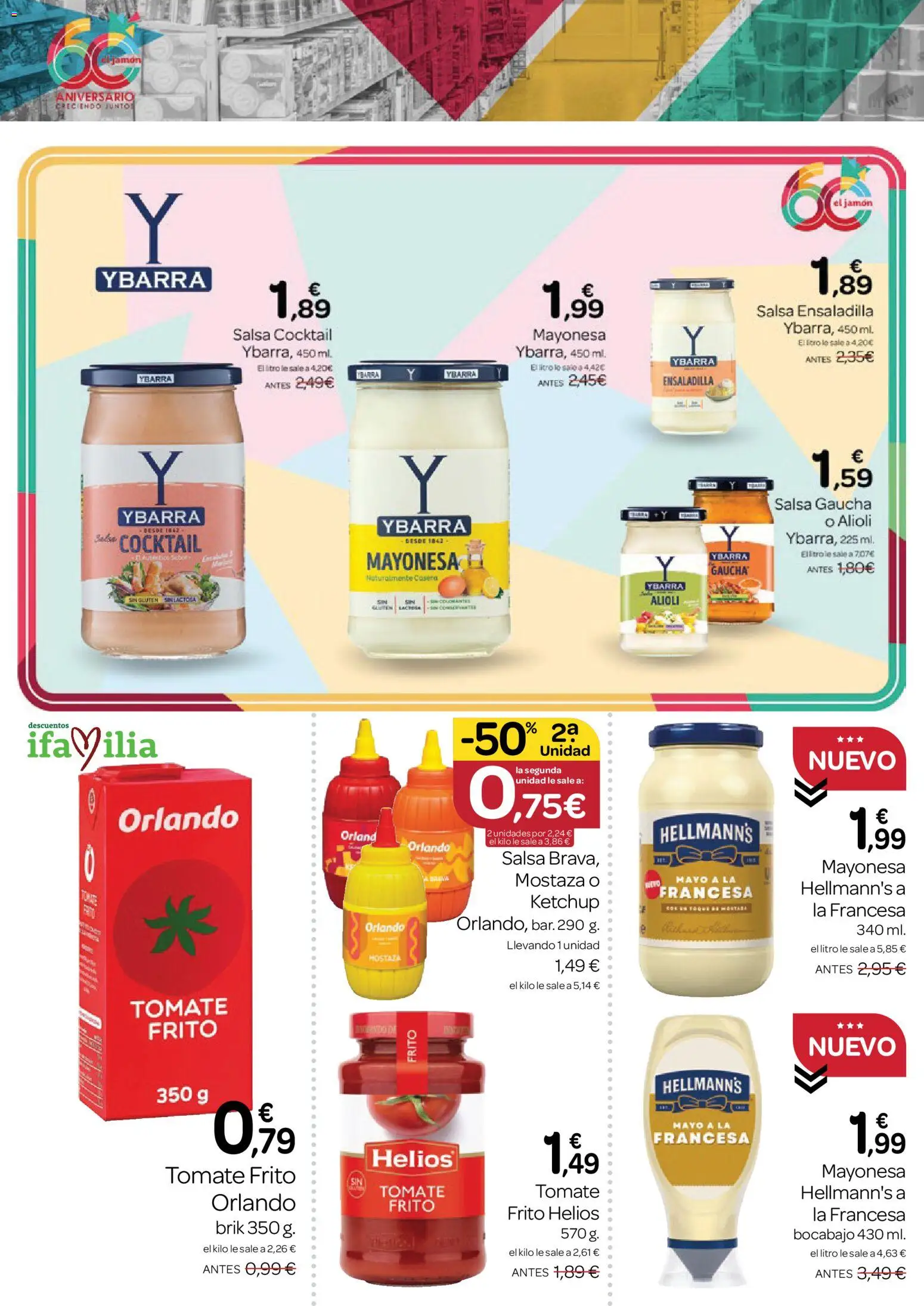 Supermercados El Jamón folleto │ válido desde el 26.03.2026 | Página: 8 | Productos: Ensaladilla, Οθόνη προβολής