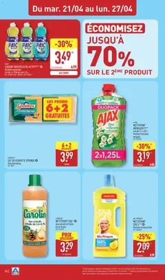 Aldi - Prévisualisation de Aldi catalogue valide à partir de 21.04.2026 | Page: 26 | Produits: Parfum, Liquide vaisselle, Eponge
