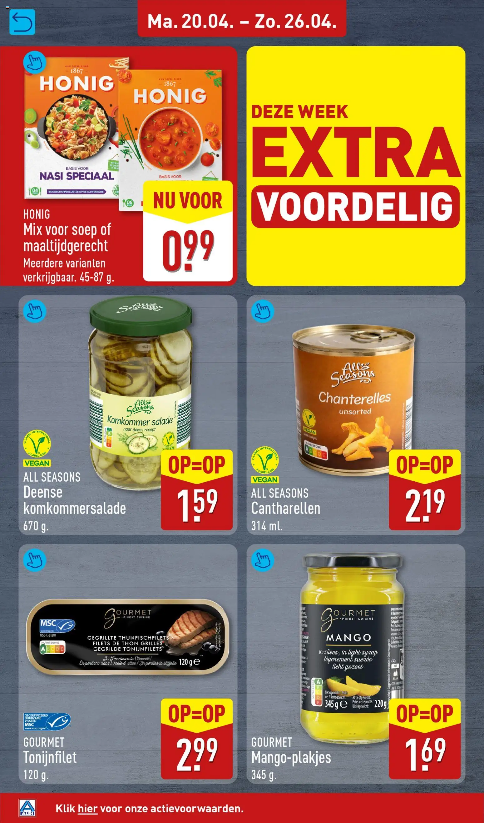 {H1} | Pagina: 18 | Producten: Deens, Komkommer, Salade, Tafel