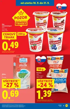 Nové Lidl akcie – leták je platný od 16.09.2025 | Strana: 3