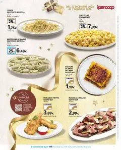 Anteprima del volantino Volantino Ipercoop	 valido a partire dal 22.12.2025 | Pagina: 7 | Prodotti: Manzo, Merluzzo, Data, Ragú