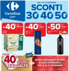 Anteprima del volantino Carrefour Iper - Assago catalogo valido a partire dal 02.12.2025