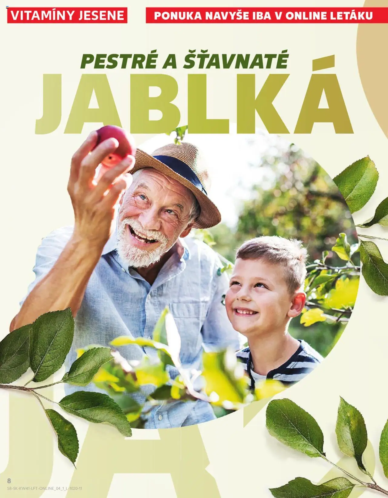 Nové Kaufland akcie – leták je platný od 09.10.2025 | Strana: 8 | Produkty: Jablká, Apple