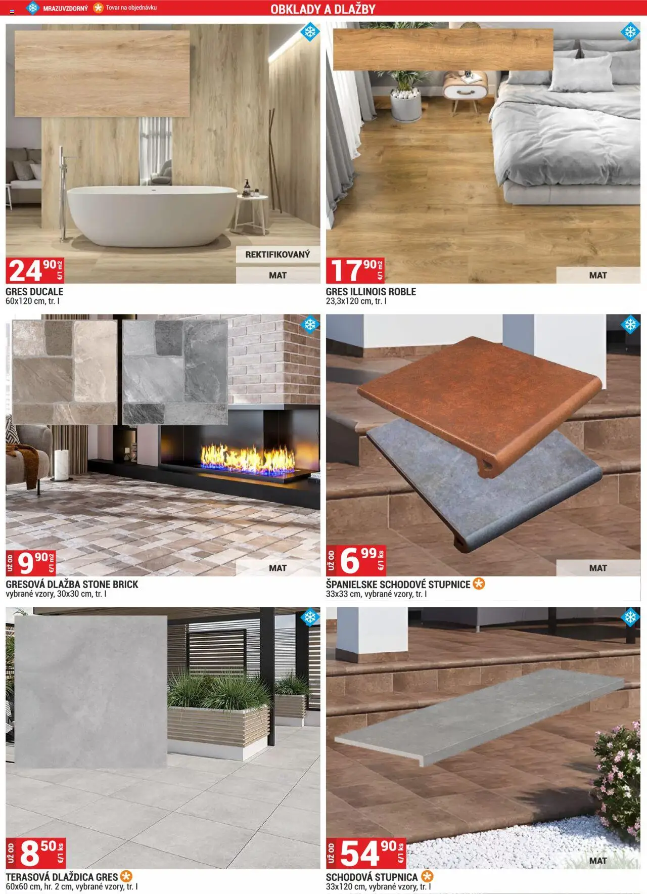 Nové Merkury Market akcie – leták je platný od 01.10.2025 | Strana: 36 | Produkty: Dlažba