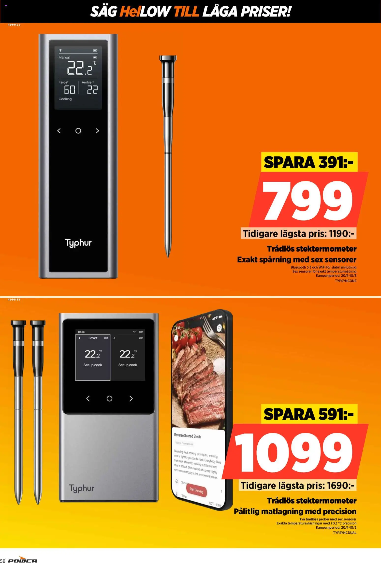 Power reklamblad aktuell från 27.04.2026 | Sida: 58 | Produkter: Såg, Set, Wifi