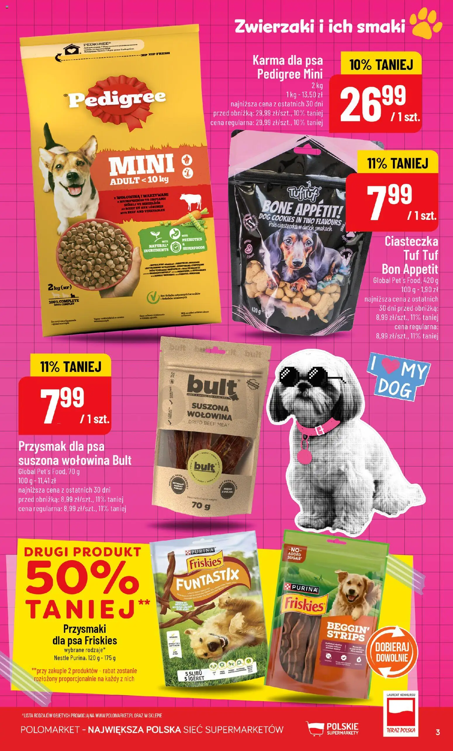 POLOmarket Gazetka - Zwierzaki i ich smaki od 11.02.2026 | Strona: 3