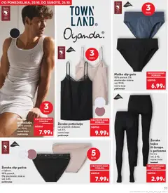 Ženske tajice ili čarape s gaćicama termo, vel. S-XL razne vrste komad - Pregled kataloga iz trgovine Kaufland, vrijedi od 15.10.2025 | Stranica: 33
