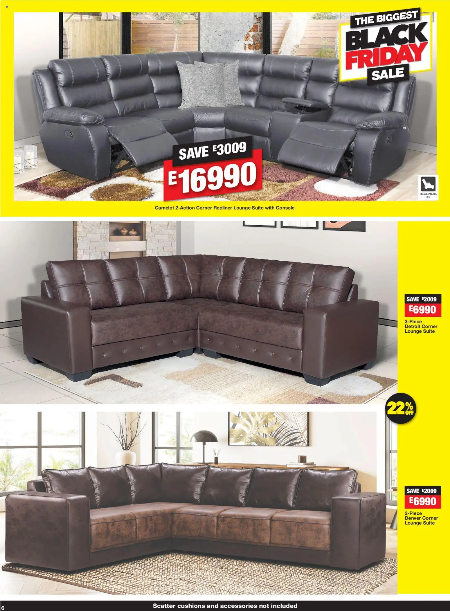 New OK Furniture catalogue – valid from 24.11.2025 | Page: 6 | Products: Lounge suite