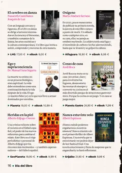 Vista previa Casa del libro folleto válido desde el 01.04.2026 | Página: 16