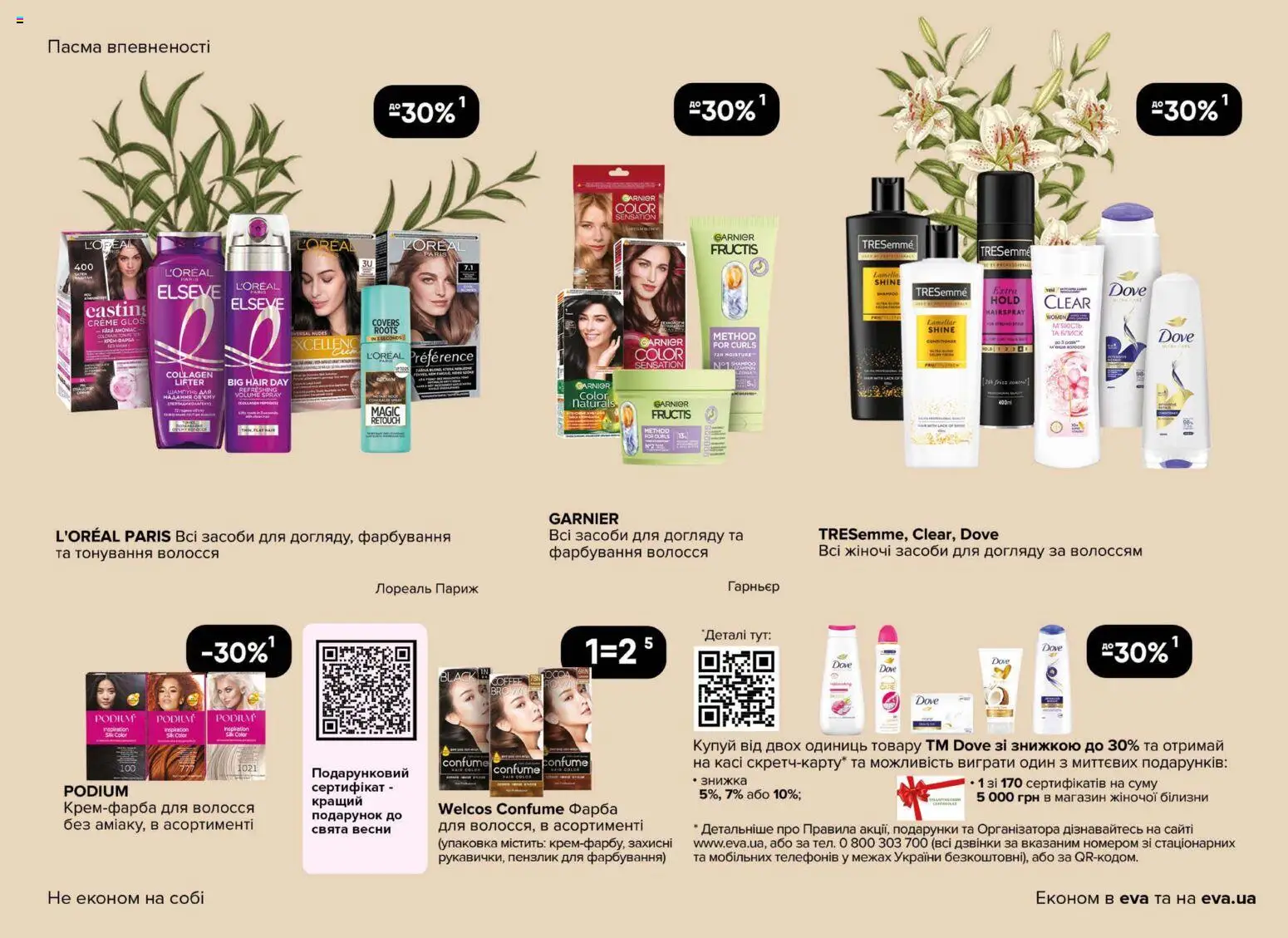 Eva Kаталог - дійснийкції з 19.02.2026 | Сторінка: 19 | Товари: Фарба, Пензлик