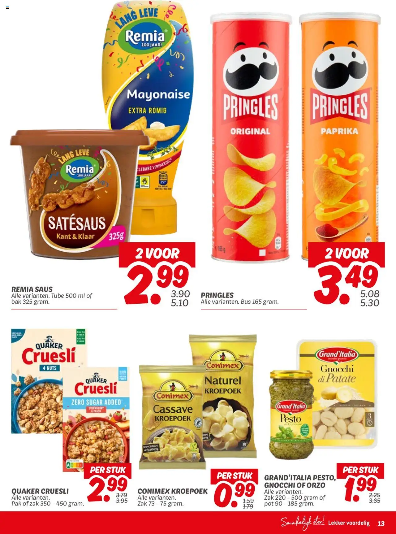  | Pagina: 13 | Producten: Pot, Zak, Pringles, Saus