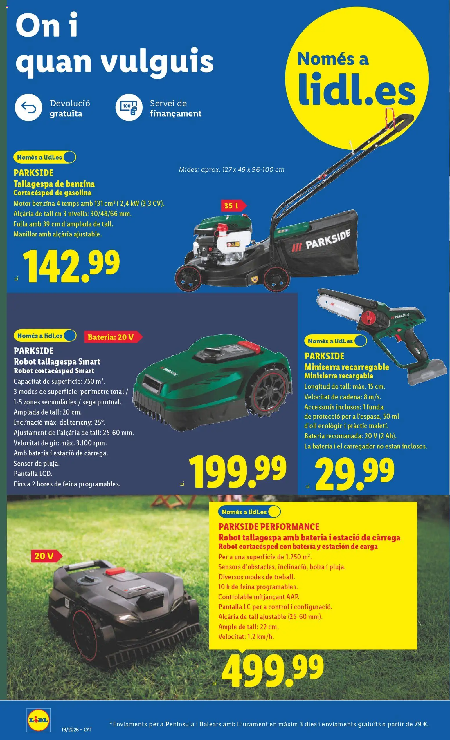 Lidl folleto de bazar │ válido desde el 04.05.2026 | Página: 2 | Productos: Funda, Robot, Απολυμαντικό, Batería