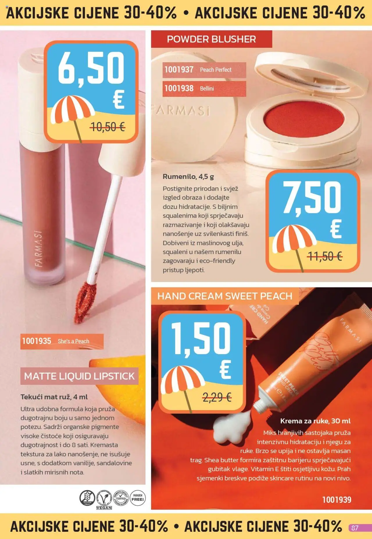 Farmasi katalog | vrijedi od 01.07.2025 | Stranica: 87 | Proizvodi: Krema