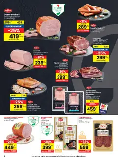 Spar akciós ujság - amely érvényes a következő dátumtól: 24.07.2025 | Oldal: 4