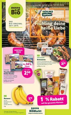 Denns BioMarkt Angebote ab 22.04.2026 gültig