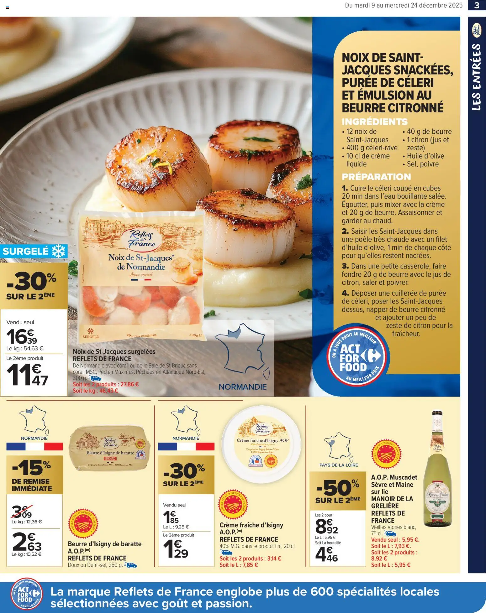 {H1} | Page: 5 | Produits: Rollers, Mixer, Noix de saint jacques, Crème fraiche