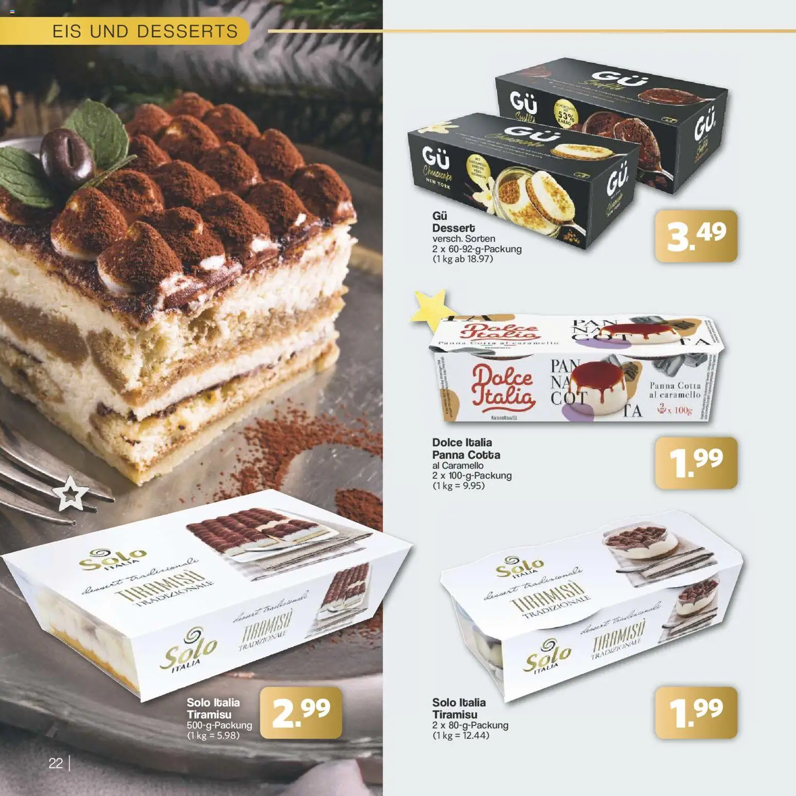 Famila Nordwest - Festliche Momente – gültig ab 24.11.2025 | Seite: 22 | Produkte: Eis