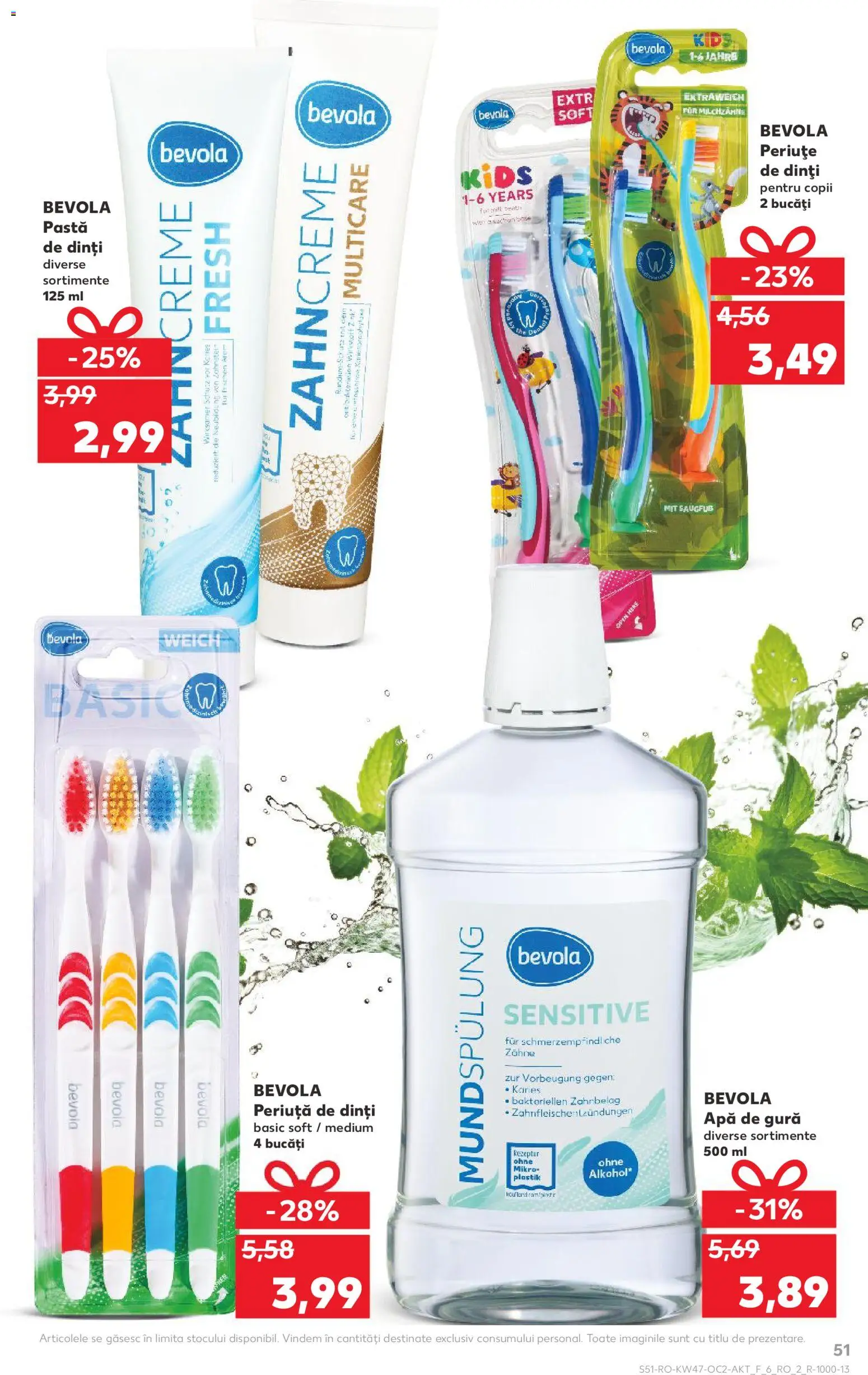 Kaufland RO akciós ujság - amely érvényes a következő dátumtól: 19.11.2025 | Oldal: 51