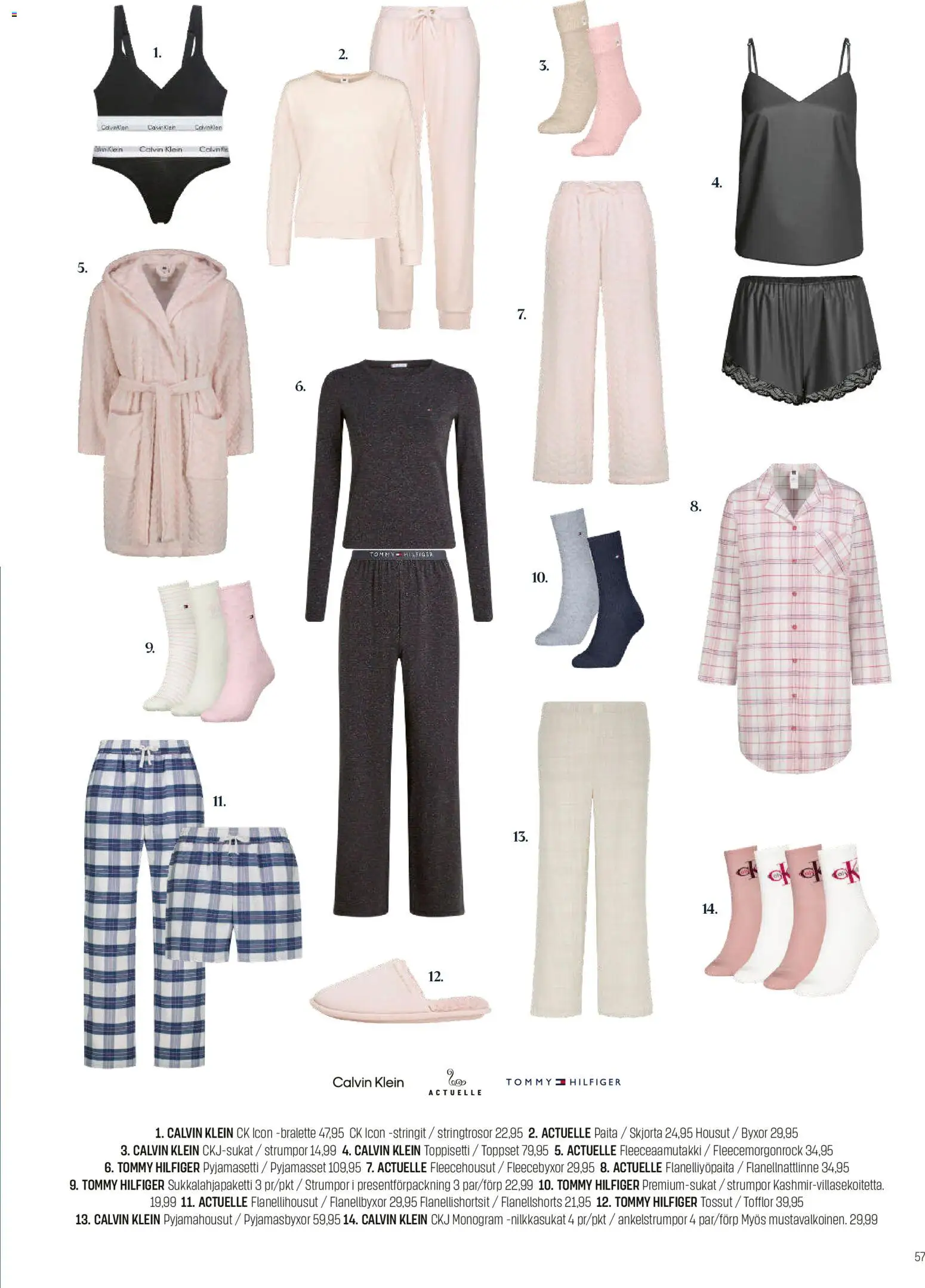 Sokos tarjoukset – voimassa 12.11.2025 alkaen | Sivu: 57 | Tuotteet: Stringit, Paita, Housut, Tossut