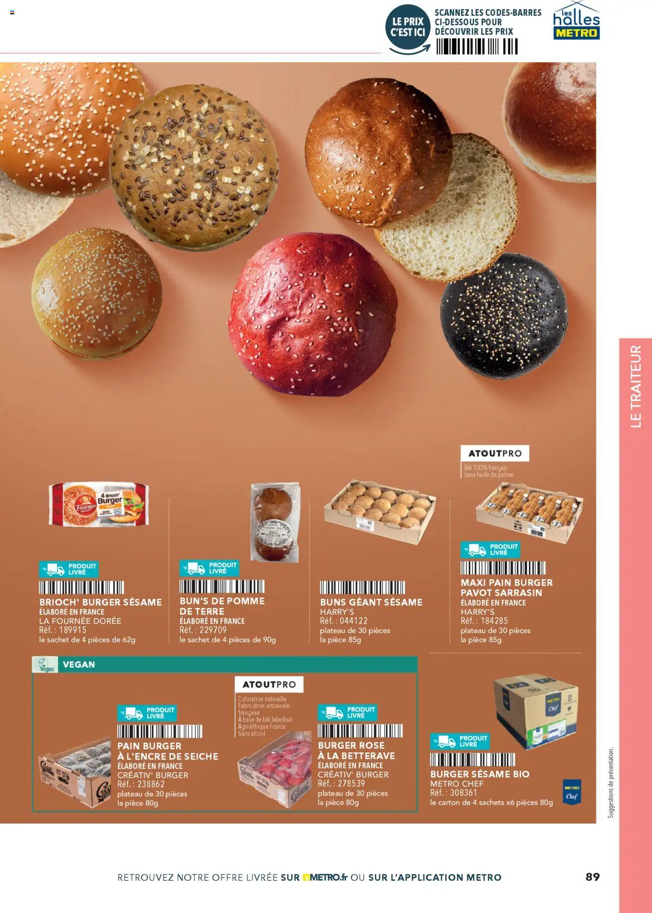  | Page: 89 | Produits: Base, Plateau, Pomme de terre, Pain