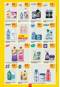 Pré-visualização Auchan folheto válido de 22.01.2026 | Página: 31 | Produtos: Flores, Casa de banho, Banho