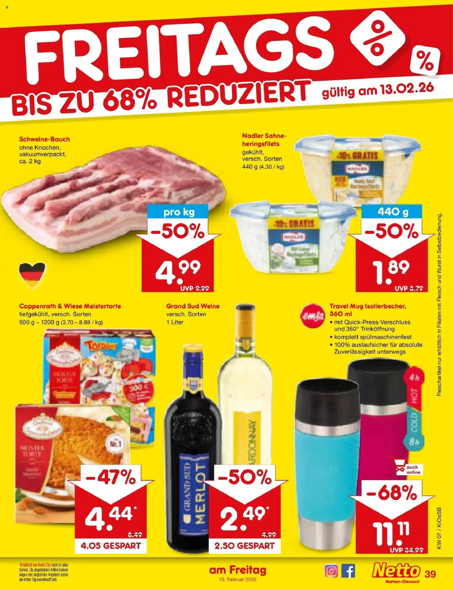 Netto Marken-Discount - Netto: Wochenangebote – gültig ab 08.02.2026 | Seite: 51