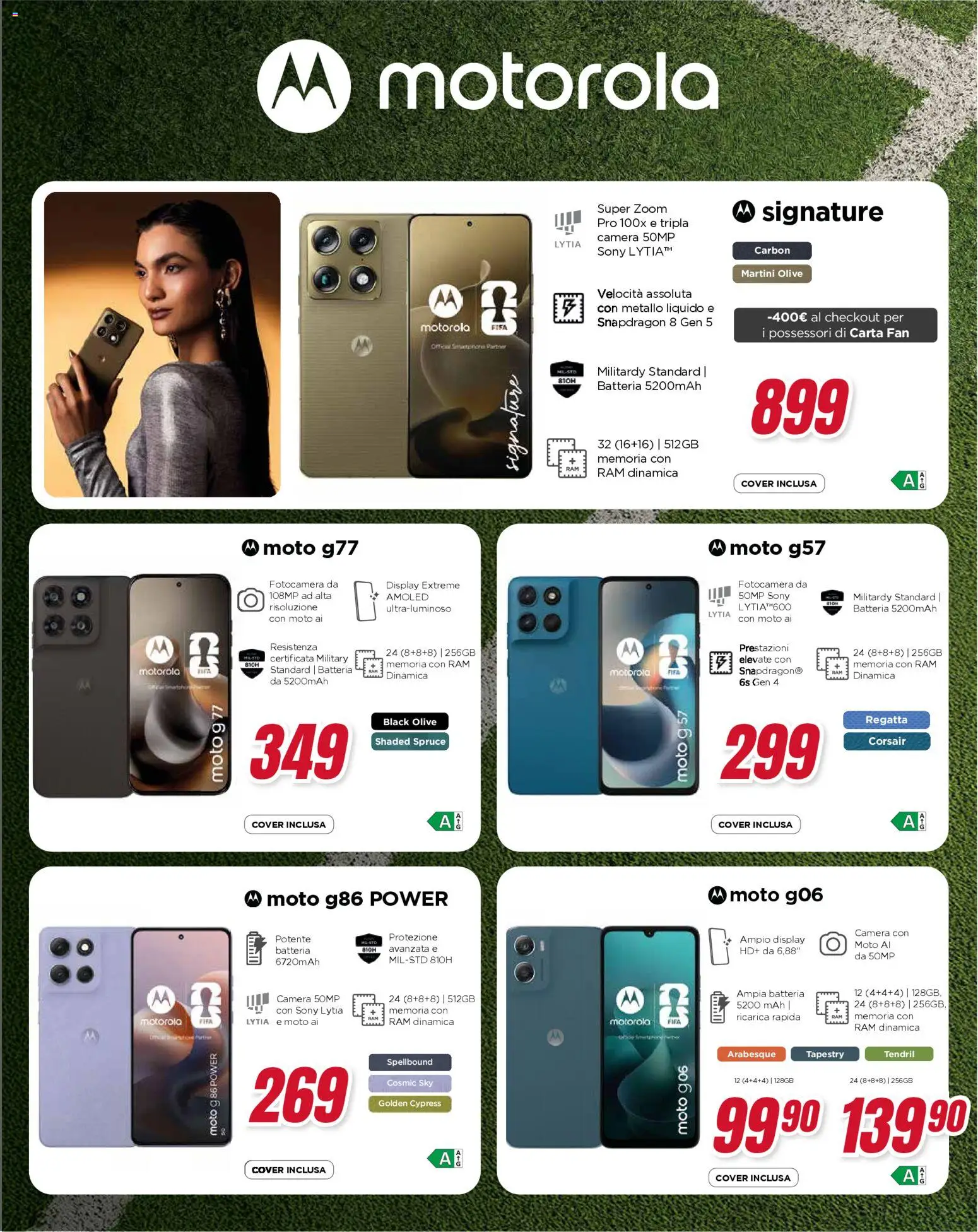 Volantino Trony del 19.03.2026 | Pagina: 12 | Prodotti: Olive, Fotocamera, Fan, Batteria