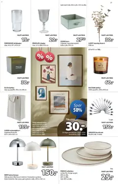 JYSK - Tilbudsavis gyldig fra 16.01.2026 | Side: 21 | Produkter: Kurv, Billedramme