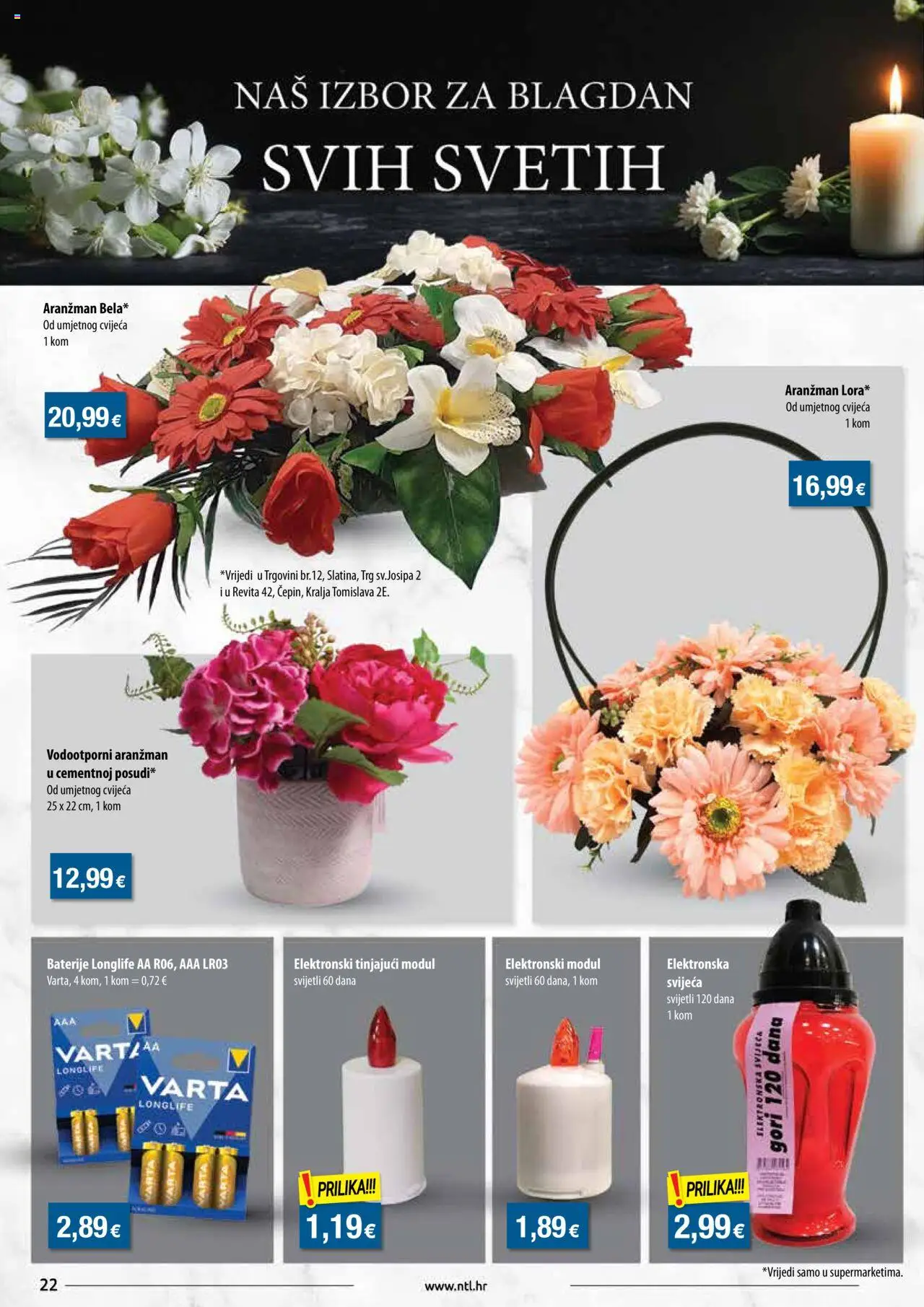 NTL katalog | vrijedi od 08.10.2025 | Stranica: 22 | Proizvodi: Baterije