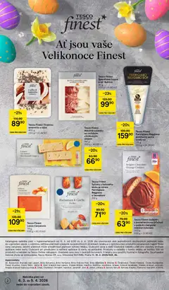 Náhled letáku Tesco Finest Máslové sušenky se sicilským citrónovým olejem, Máslové sušenky se sicilským citrónovým olejem, 165 g od 11.03.2026 | Strana: 2
