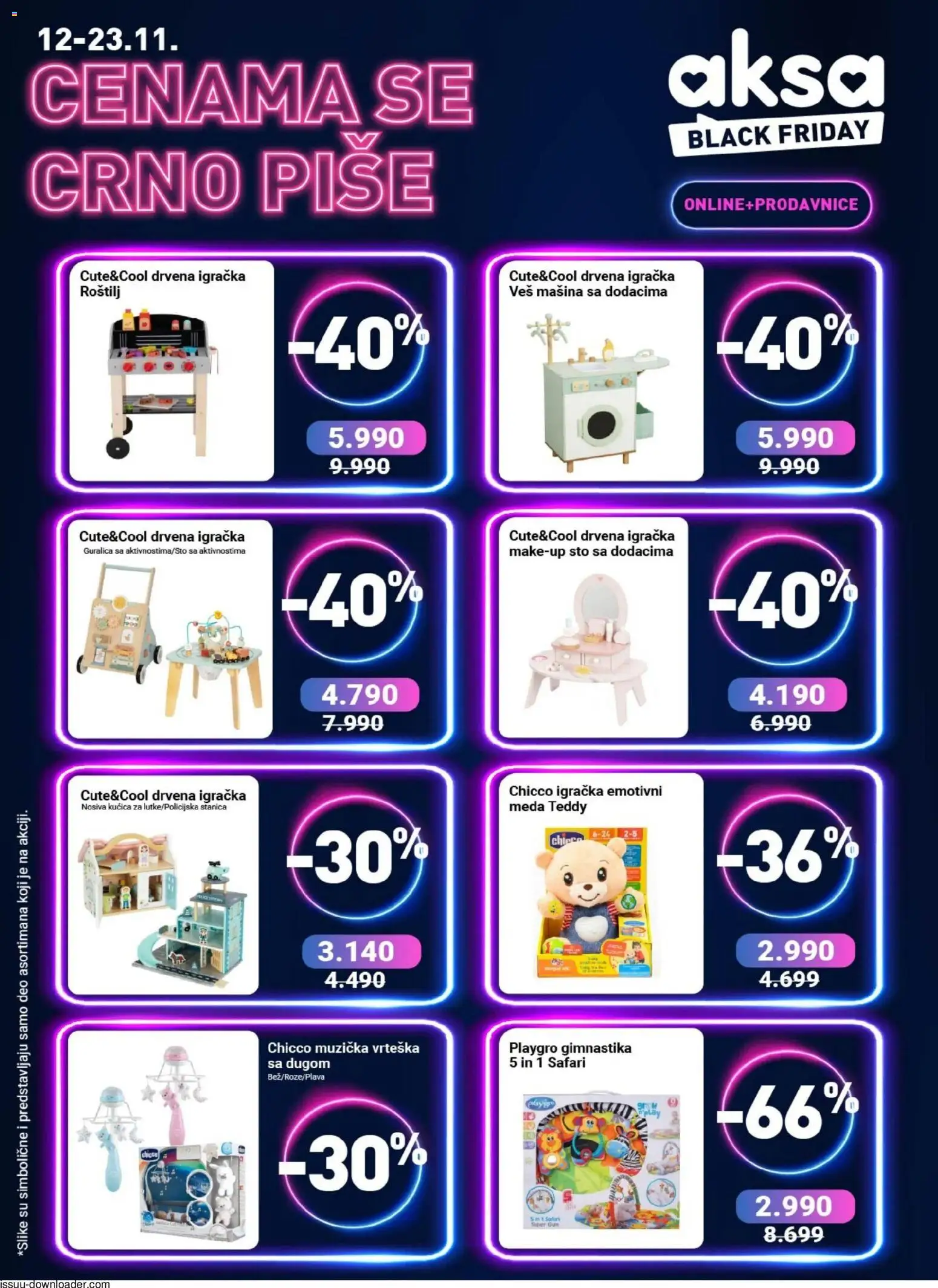 Aksa katalog - važi od 12.11.2025 | Strana: 4 | Proizvode: Sto, Veš mašina, Roštilj