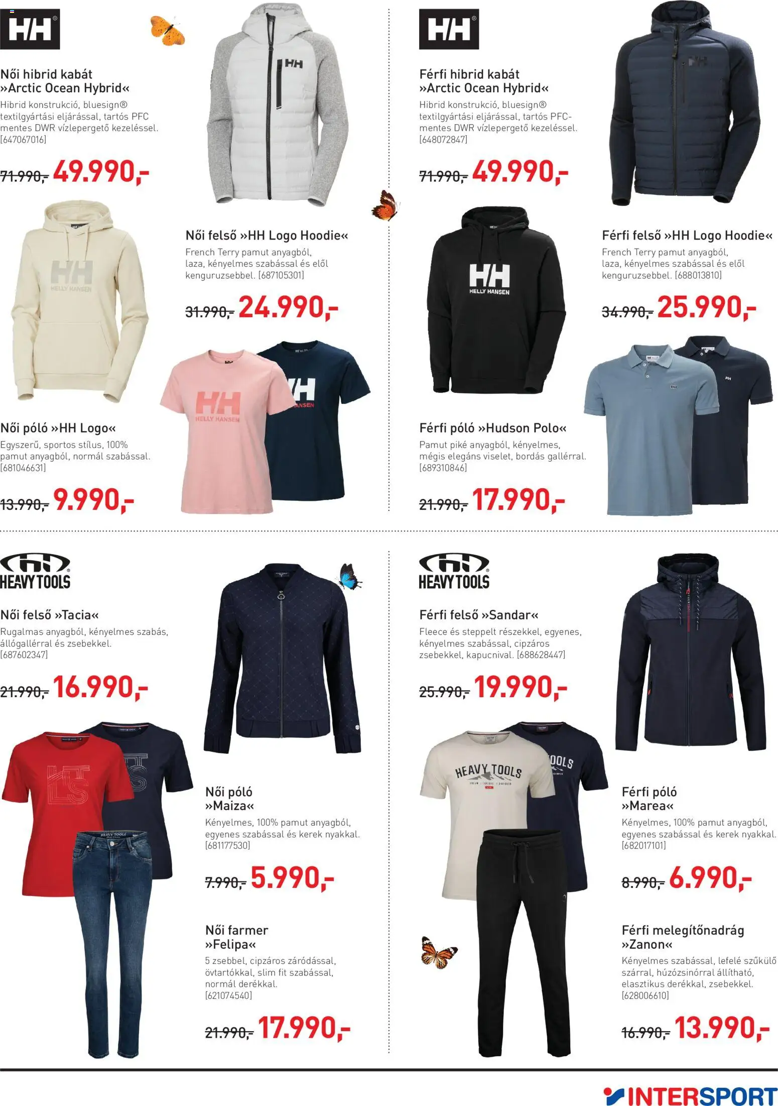 Intersport akciós ujság - amely érvényes a következő dátumtól: 03.03.2026 | Oldal: 7 | Termékek: Farmer, Melegítőnadrág, Női póló, Kabát