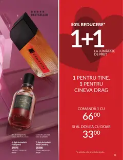 Ofertele Avon valabile de la 01.02.2026 | Pagină: 33 | Produse: Toaletă, Apă de toaletă, Ulei, Apă