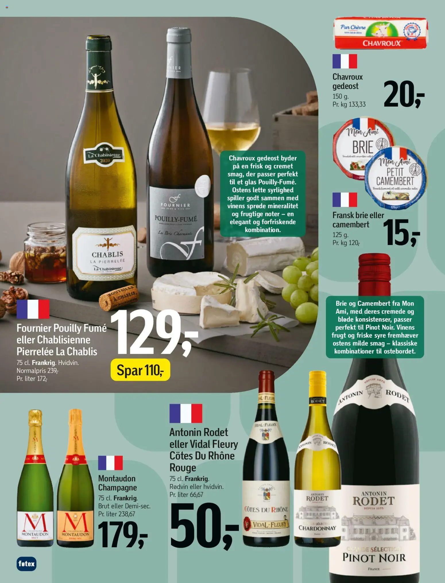 Føtex tilbudsavis – gyldig fra 31.10.2025 | Side: 2 | Produkter: Camembert