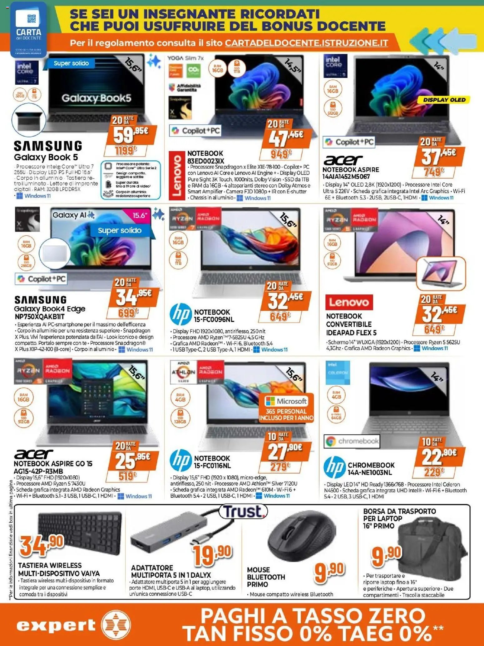 Volantino Expert del 23.04.2026 | Pagina: 18 | Prodotti: Mouse, Borsa, Adattatore, Alluminio