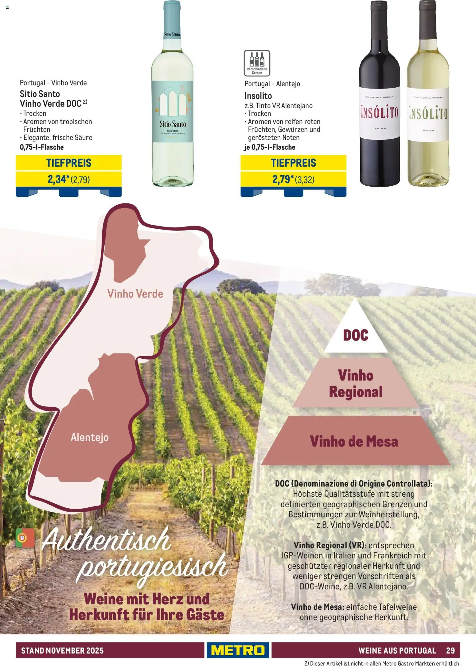 Metro - Hauswein-Katalog – gültig ab 12.11.2025 | Seite: 29