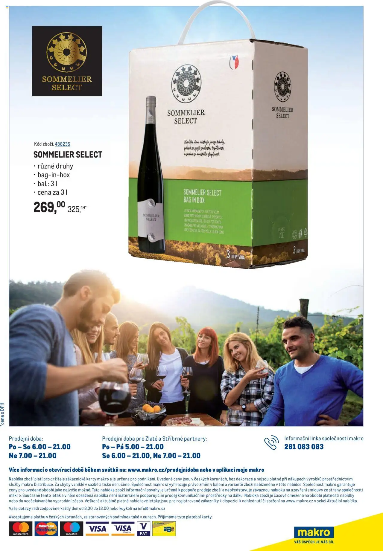 Makro leták  - Letní vína od 04.06.2025 | Strana: 24 | Produkty: Box, Víno, Karty, Dekorace
