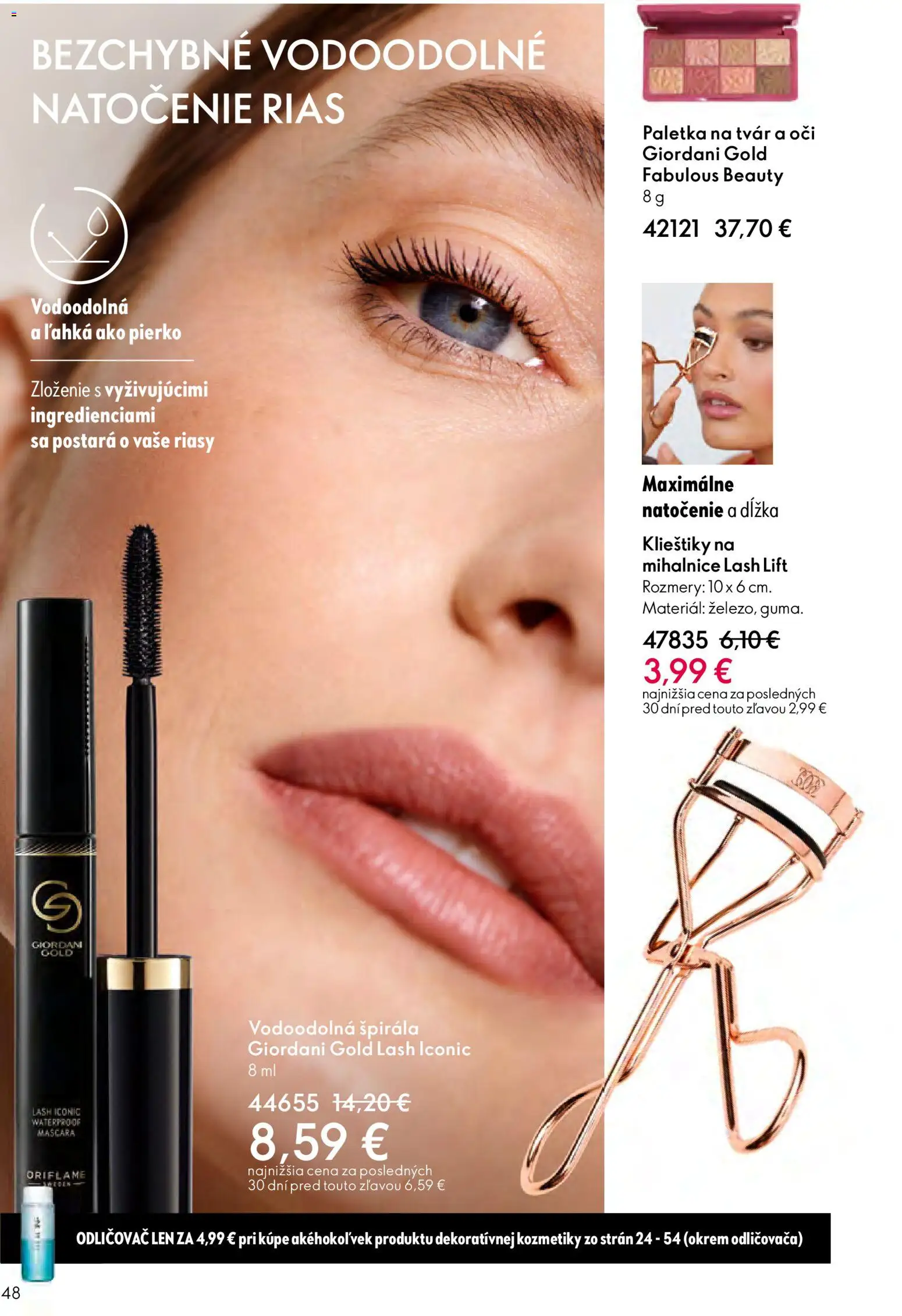 Nové Oriflame akcie – leták je platný od 24.12.2025 | Strana: 48 | Produkty: Odličovač