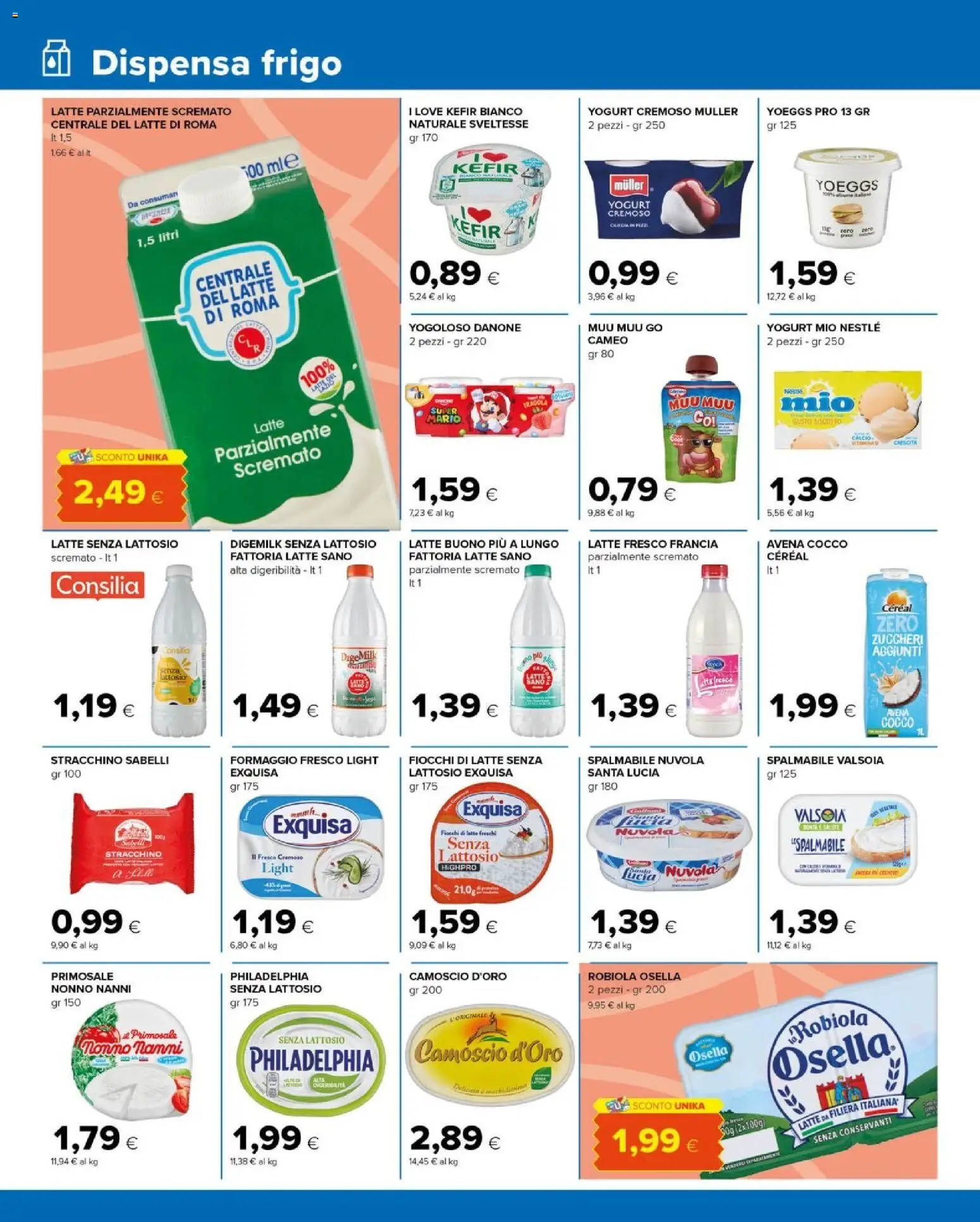 Volantino Tigre del 07.04.2026 | Pagina: 6 | Prodotti: Yogurt, Fiocchi di latte, Fiocchi, Cocco