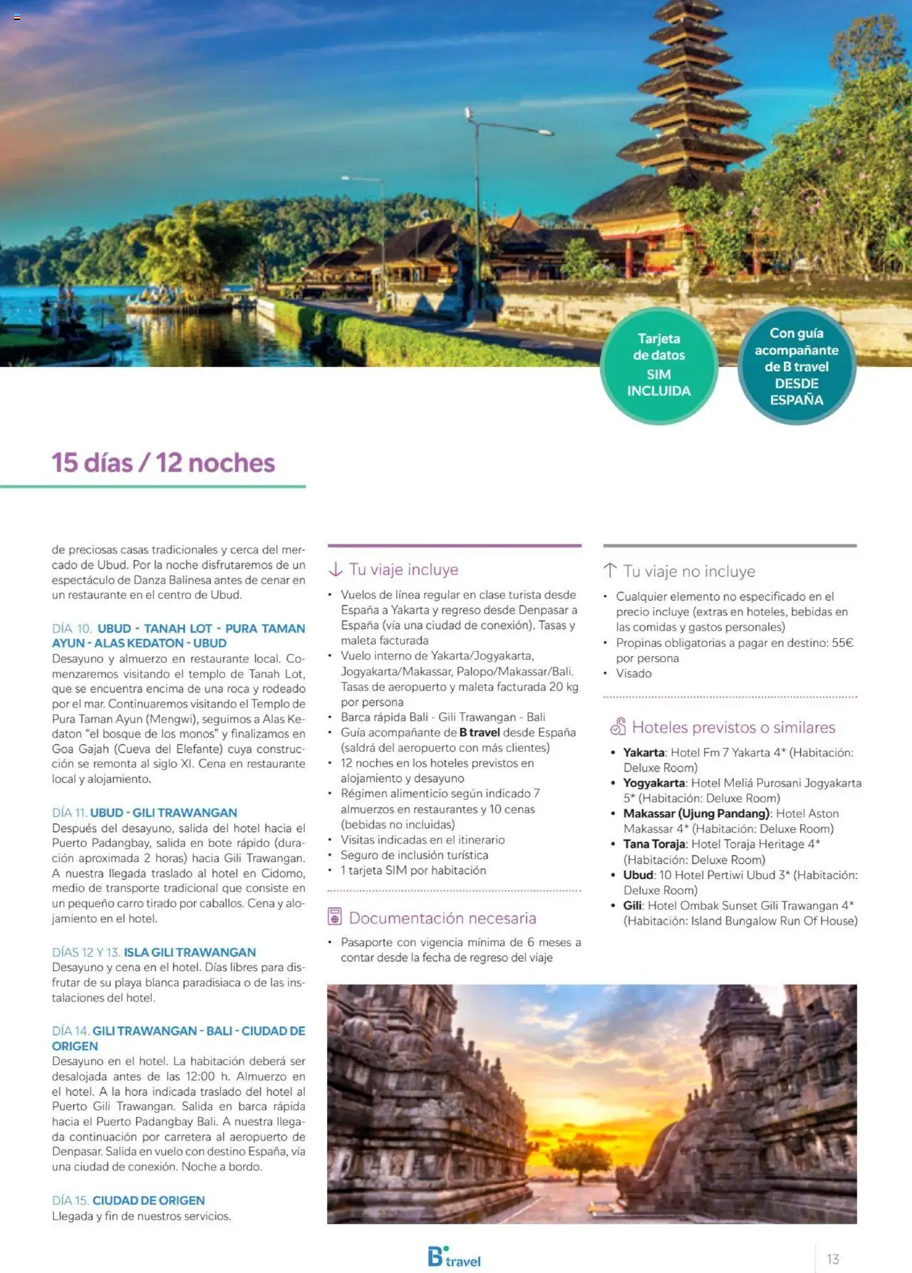 B the travel brand Viajeros Expertos Internacional 2026 │ válido desde el 03.10.2025 | Página: 13 | Productos: Maleta