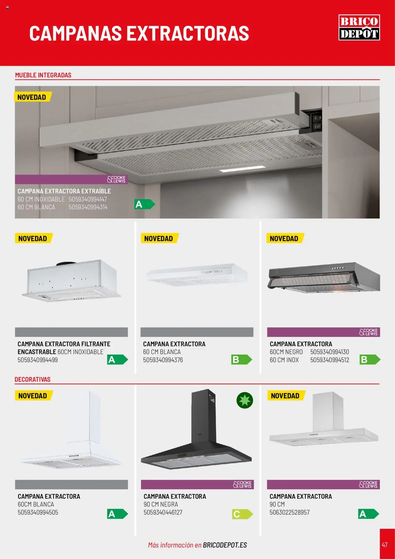 Brico Depôt Cocinas │ válido desde el 01.04.2025 | Página: 47
