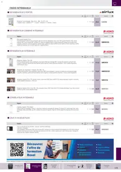 Rexel - Prévisualisation de Rexel - Brochure électroménager et multimédia valide à partir de 18.11.2025 | Page: 38 | Produits: Base, Congélateur, Portes, Vin