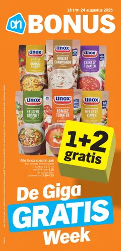 Albert Heijn - Folder week 34 - Voorbeeld van een folder van Albert Heijn, geldig van 18.08.2025