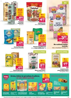 Mercator katalog akcije – veljaven od 26.03.2026 | Stran: 19 | Izdelki: Mandlji, Zdrob, Kos, Polenta