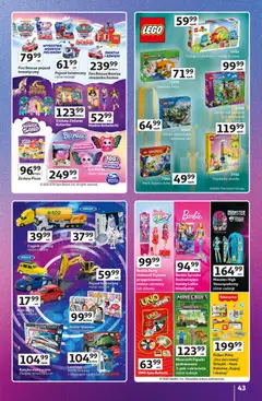 Pogląd oferty "Auchan Gazetka - Znane Marki duży wybór Hipermarket" - ważna od 04.12.2025 | Strona: 43